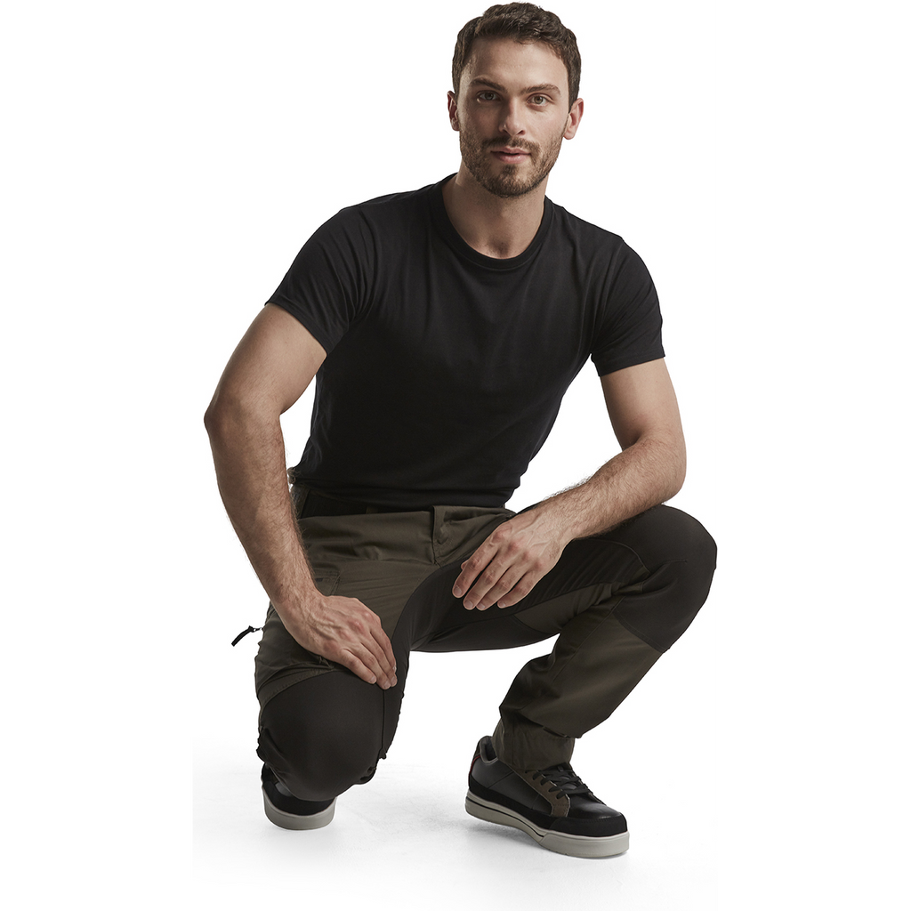 Blaklader Stretch Work Trousers, Dark Olive Green/Black (6)