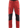 Blaklader Stretch Work Trousers, Red/Black