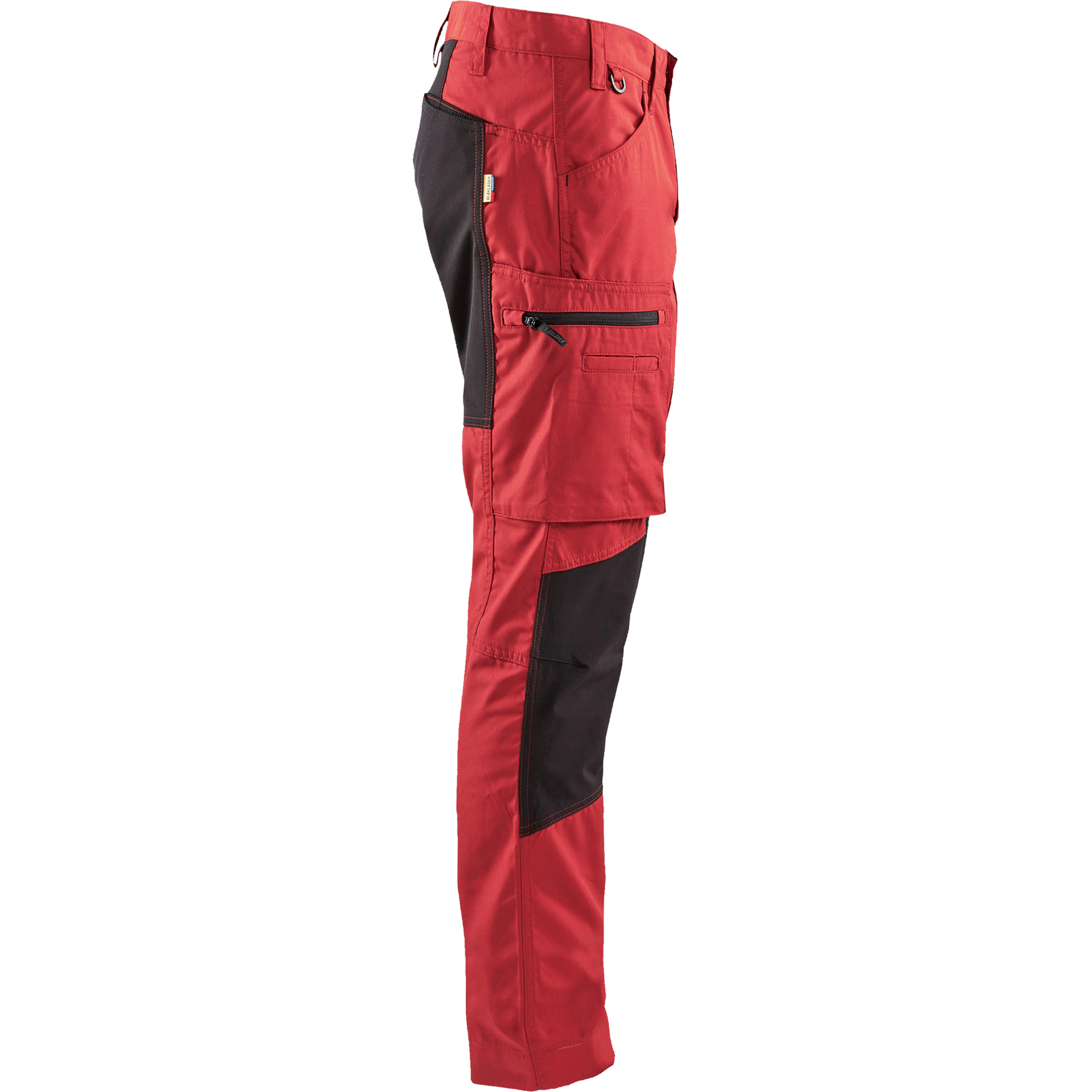 Blaklader Stretch Work Trousers, Red/Black (2)