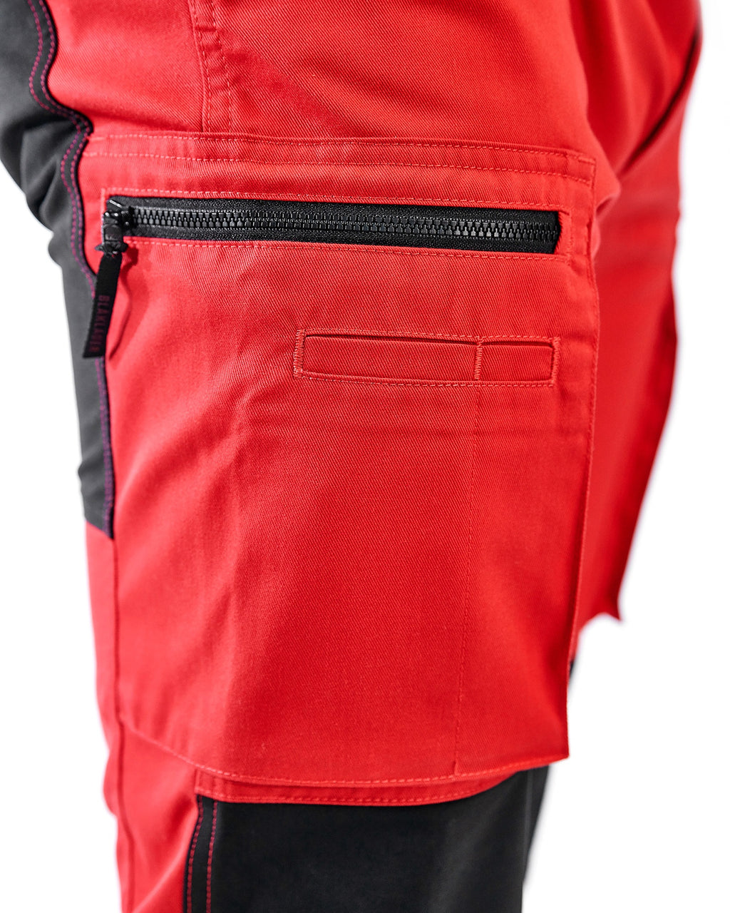 Blaklader Stretch Work Trousers, Red/Black (6)