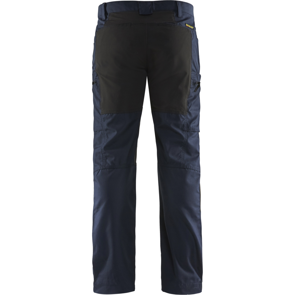 Blaklader Stretch Work Trousers, Dark Navy/Black (4)