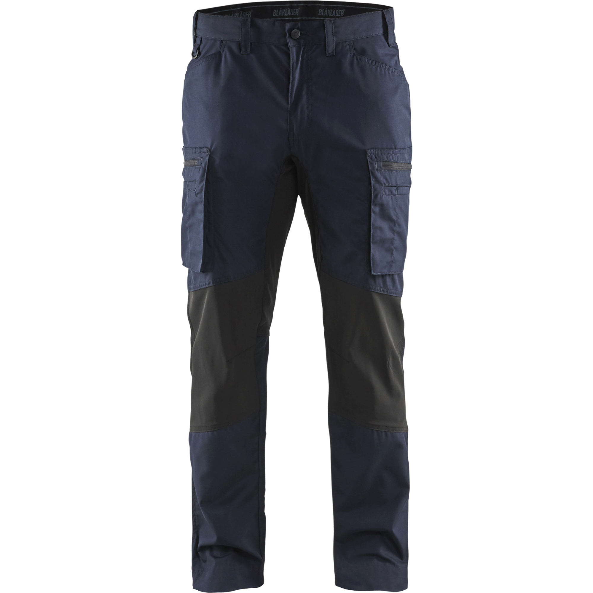 Blaklader Stretch Work Trousers, Dark Navy/Black