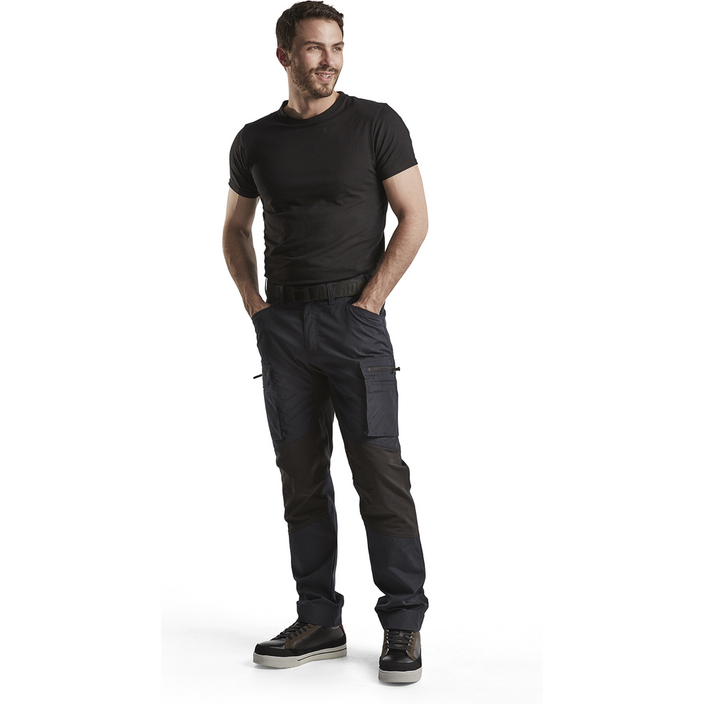 Blaklader Stretch Work Trousers, Dark Navy/Black (5)