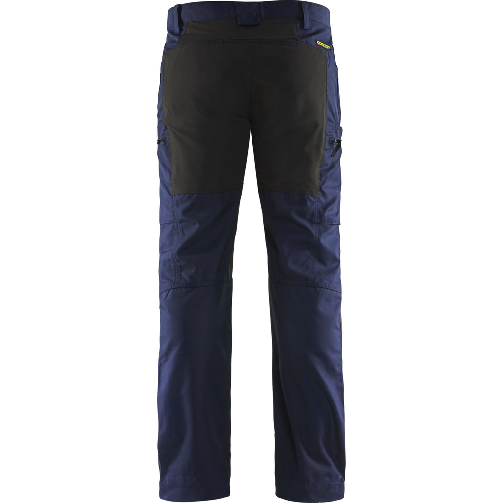 Blaklader Stretch Work Trousers, Navy Blue/Black (4)