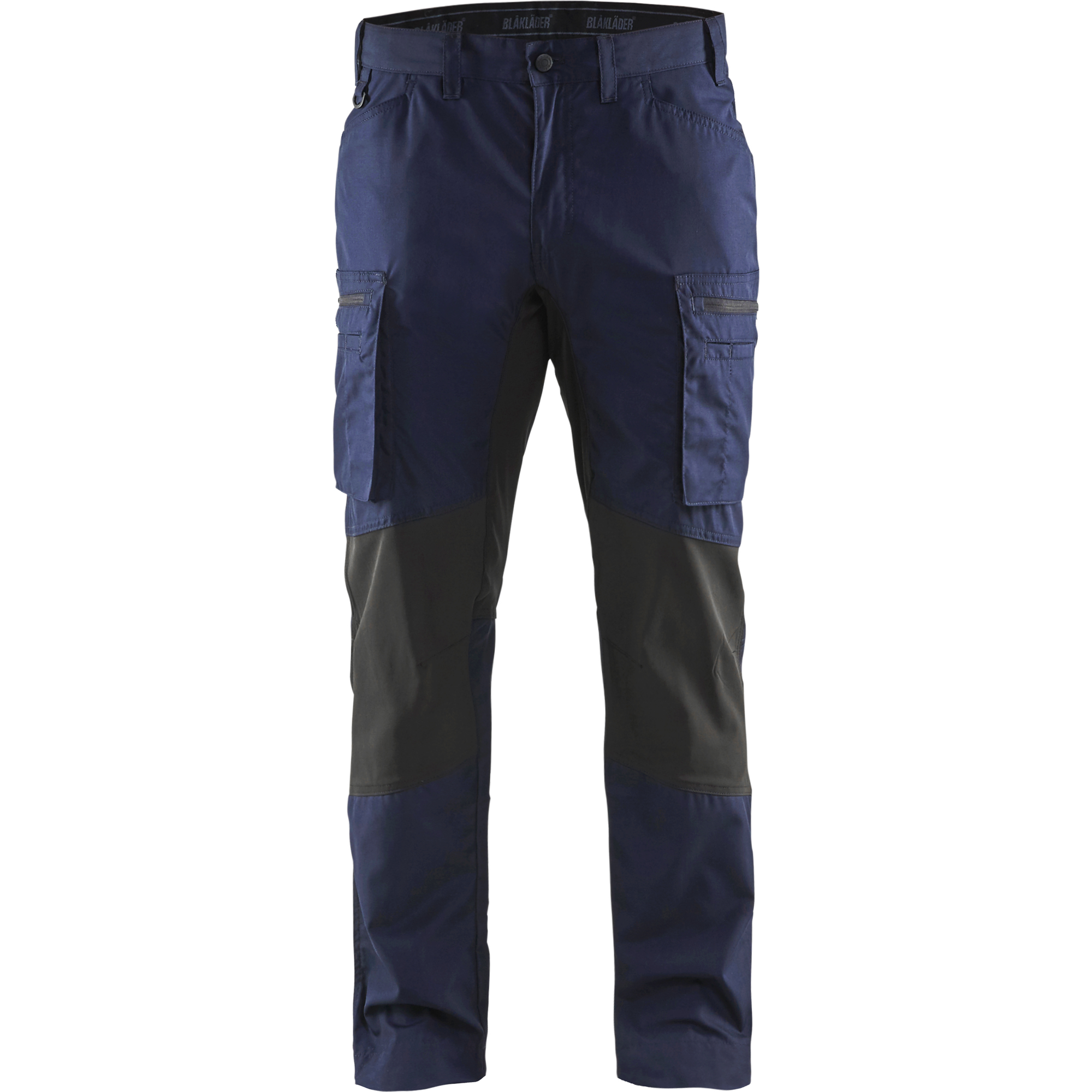 Blaklader Stretch Work Trousers, Navy Blue/Black