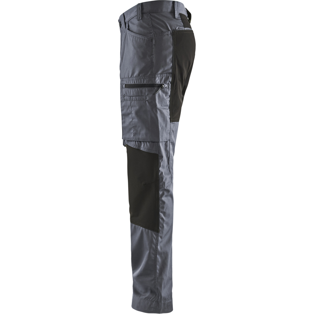 Blaklader Stretch Work Trousers, Grey/Black (3)