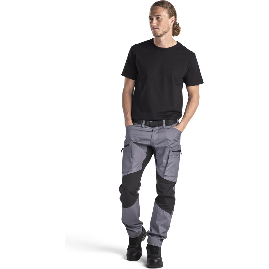 Blaklader Stretch Work Trousers, Grey/Black (5)