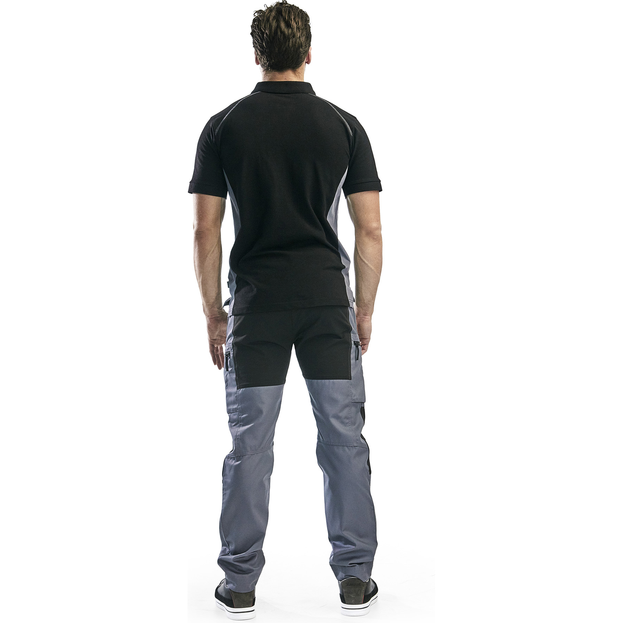 Blaklader Stretch Work Trousers, Grey/Black (6)