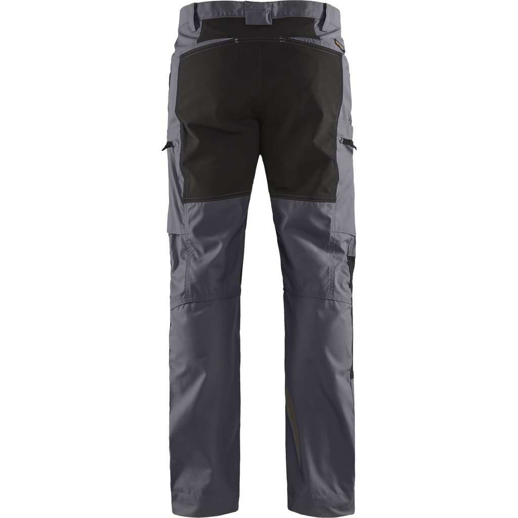 Blaklader Stretch Work Trousers, Mid Grey/Black (4)