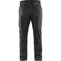 Blaklader Stretch Work Trousers, Dark Grey/Black
