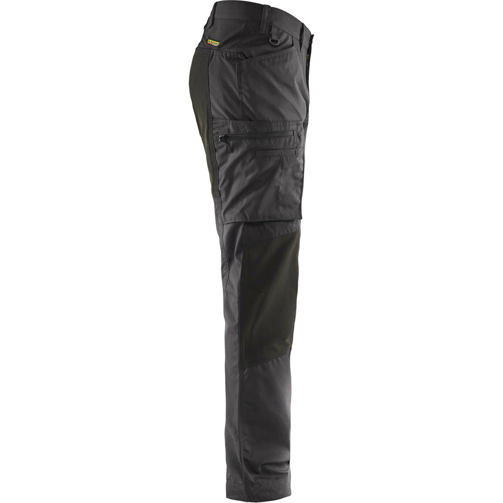 Blaklader Stretch Work Trousers, Dark Grey/Black (2)