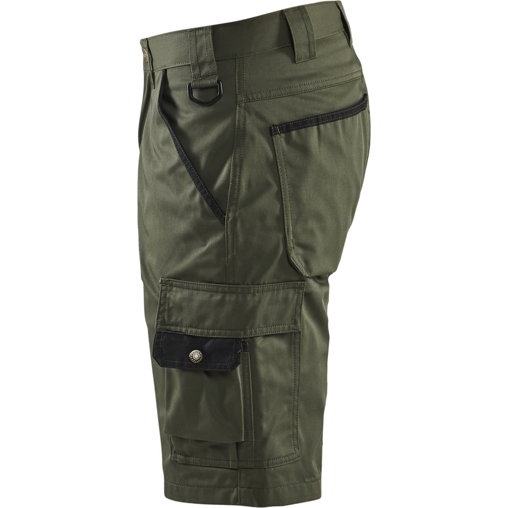 Blaklader Garden Shorts, Army Green (3)
