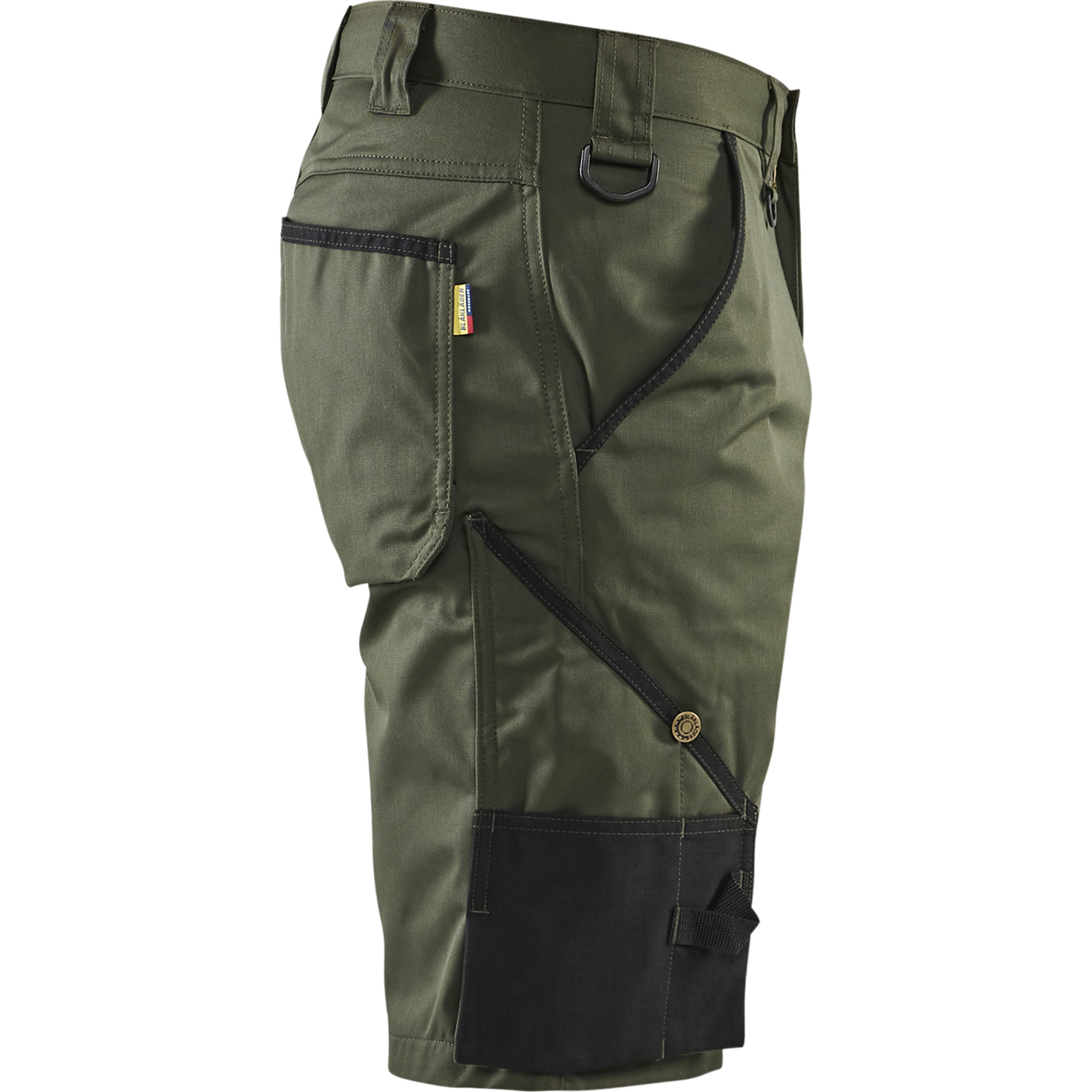 Blaklader Garden Shorts, Army Green (2)