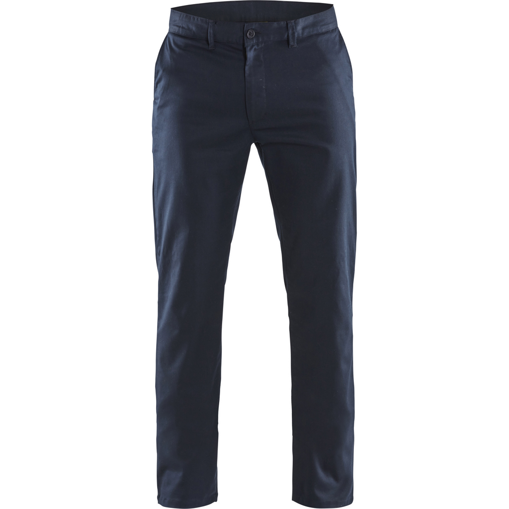 Blaklader Stretch Chino Trousers, Dark Navy