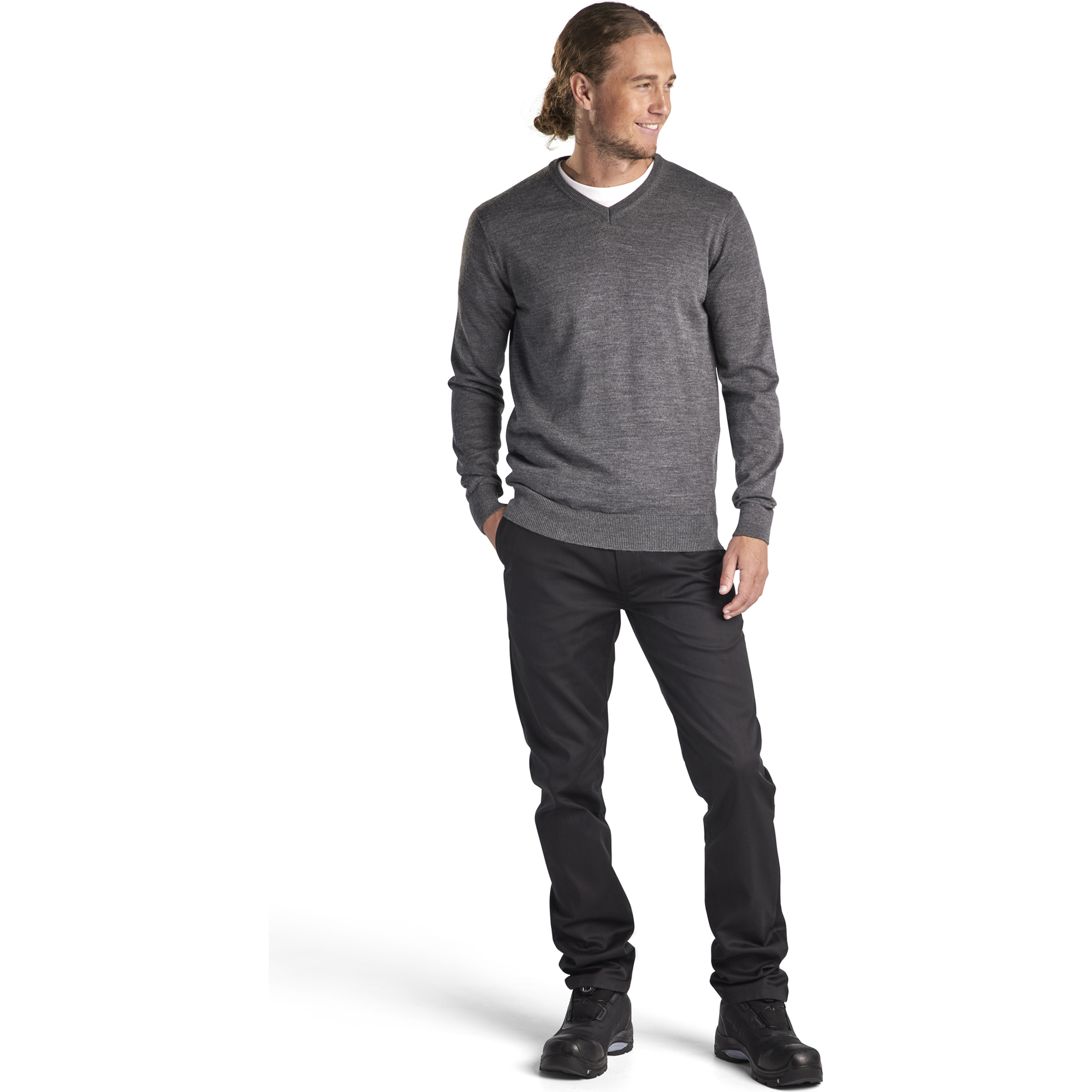 Blaklader Stretch Chino Trousers, Black (4)