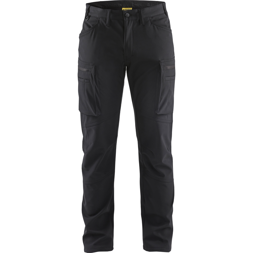 Blaklader Softshell Winter Trousers, Black