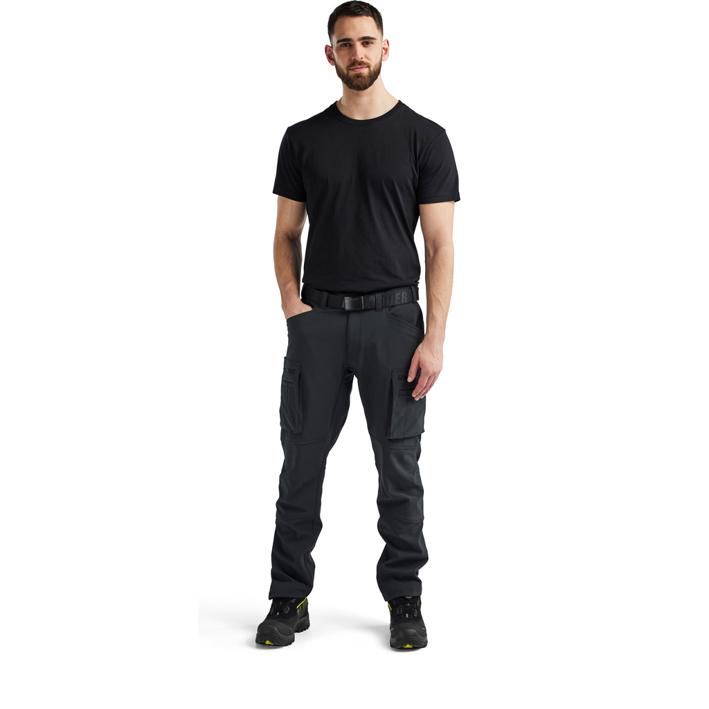 Blaklader Softshell Winter Trousers, Black (5)