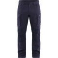 Blaklader Stretch Flame Resistant Work Trousers, Navy Blue