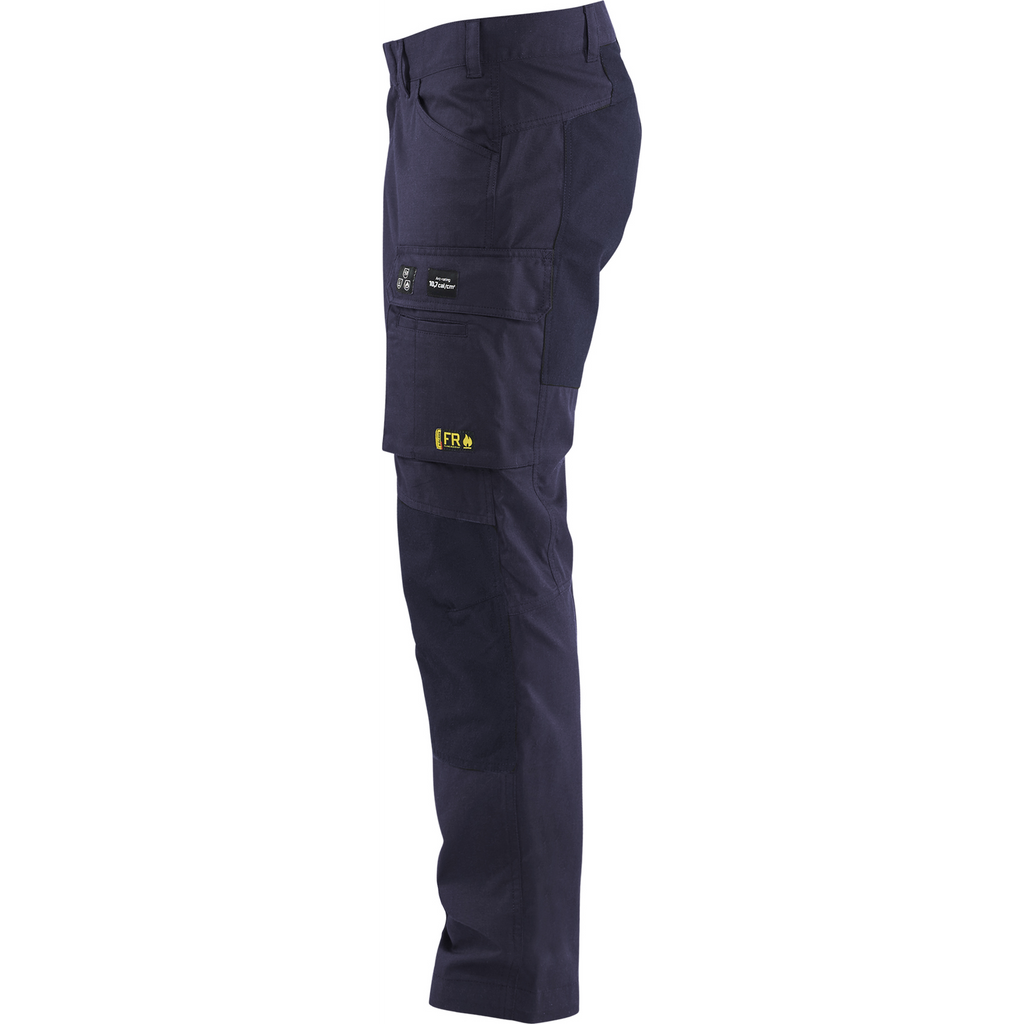 Blaklader Stretch Flame Resistant Work Trousers, Navy Blue (2)