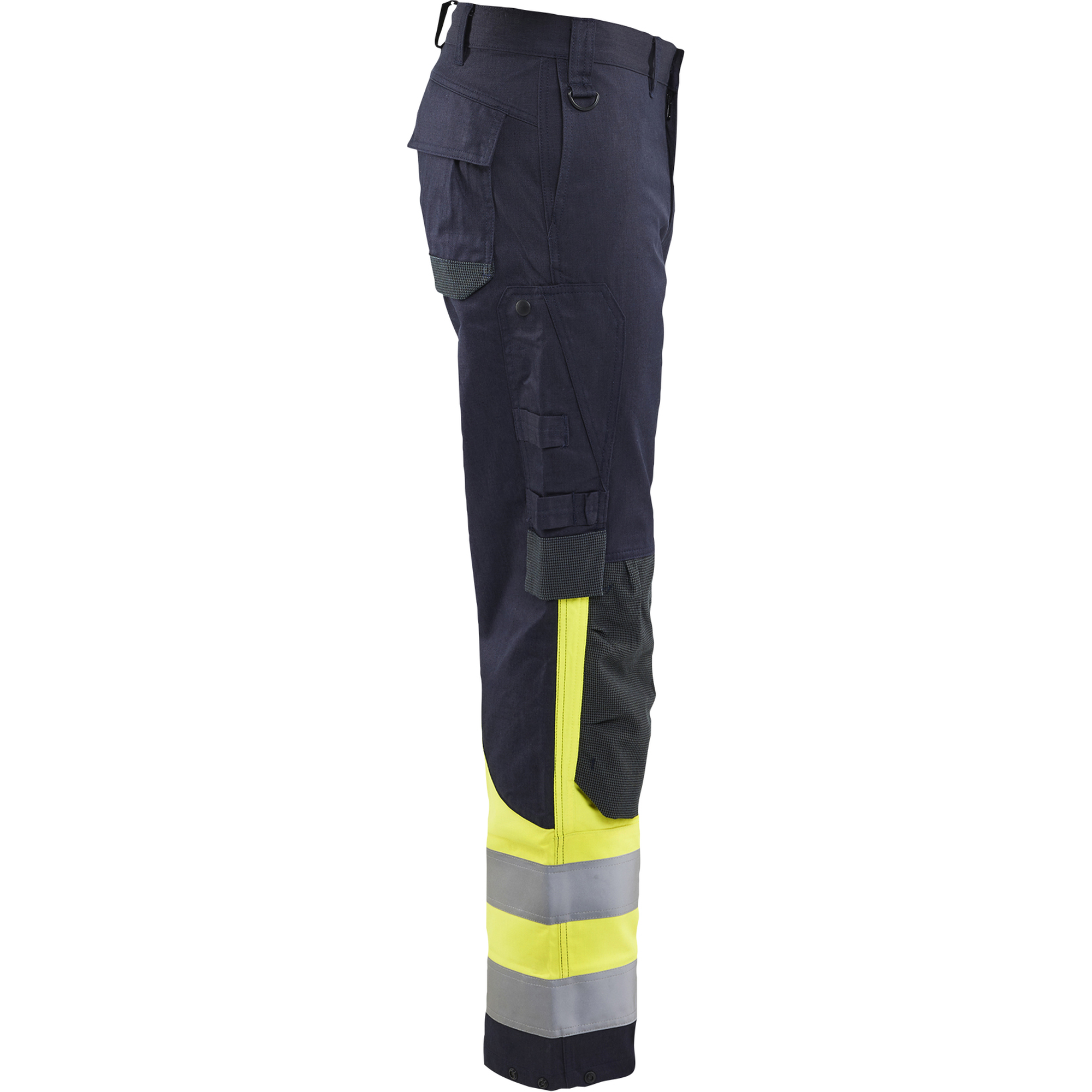 Blaklader APC 2 Multinorm Work Trousers, Navy/ Yellow (2)