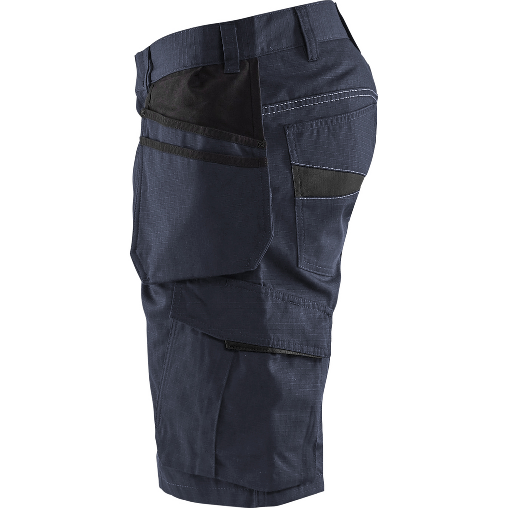 Blaklader Shorts With Nail Pockets, Dark Navy/Black (3)