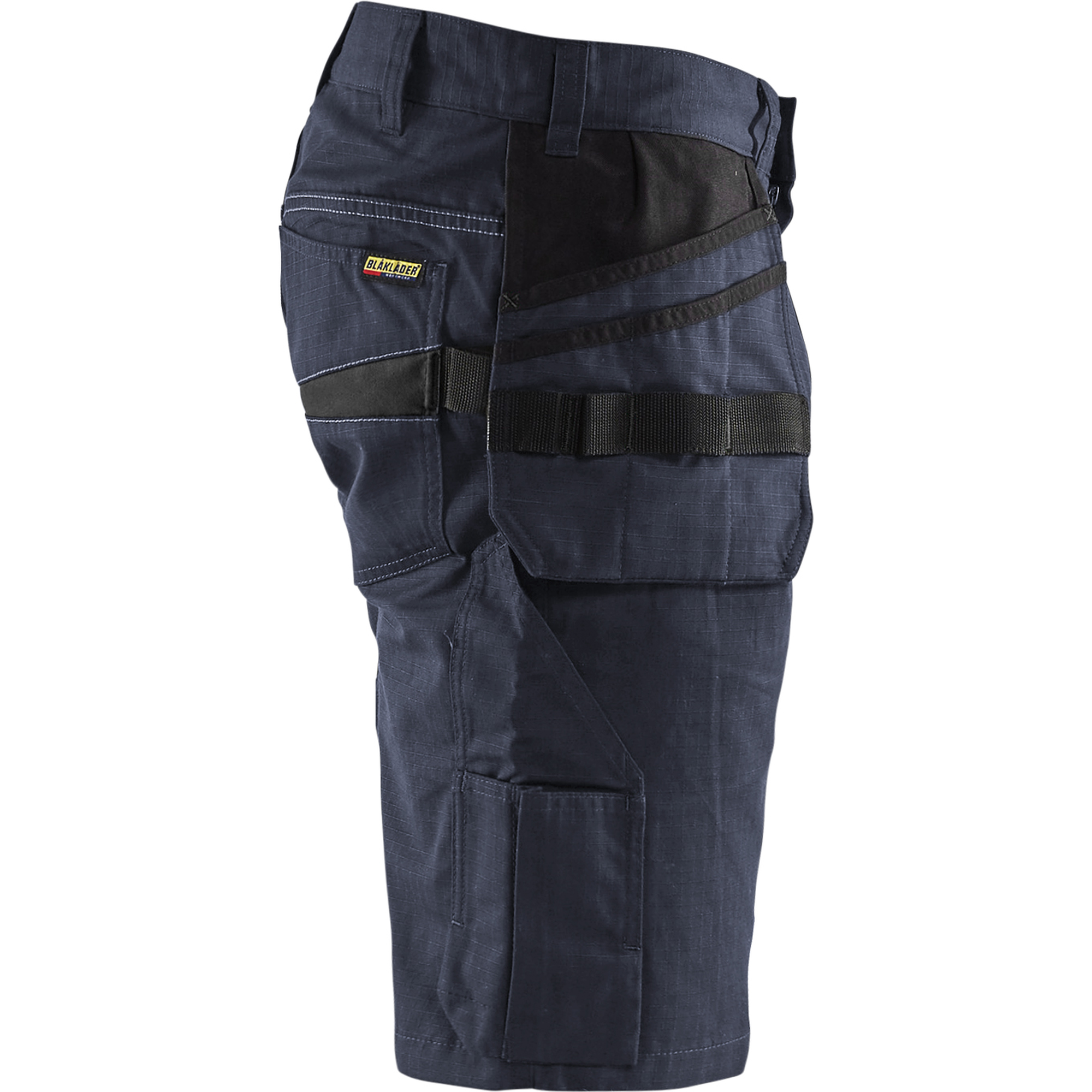 Blaklader Shorts With Nail Pockets, Dark Navy/Black (2)