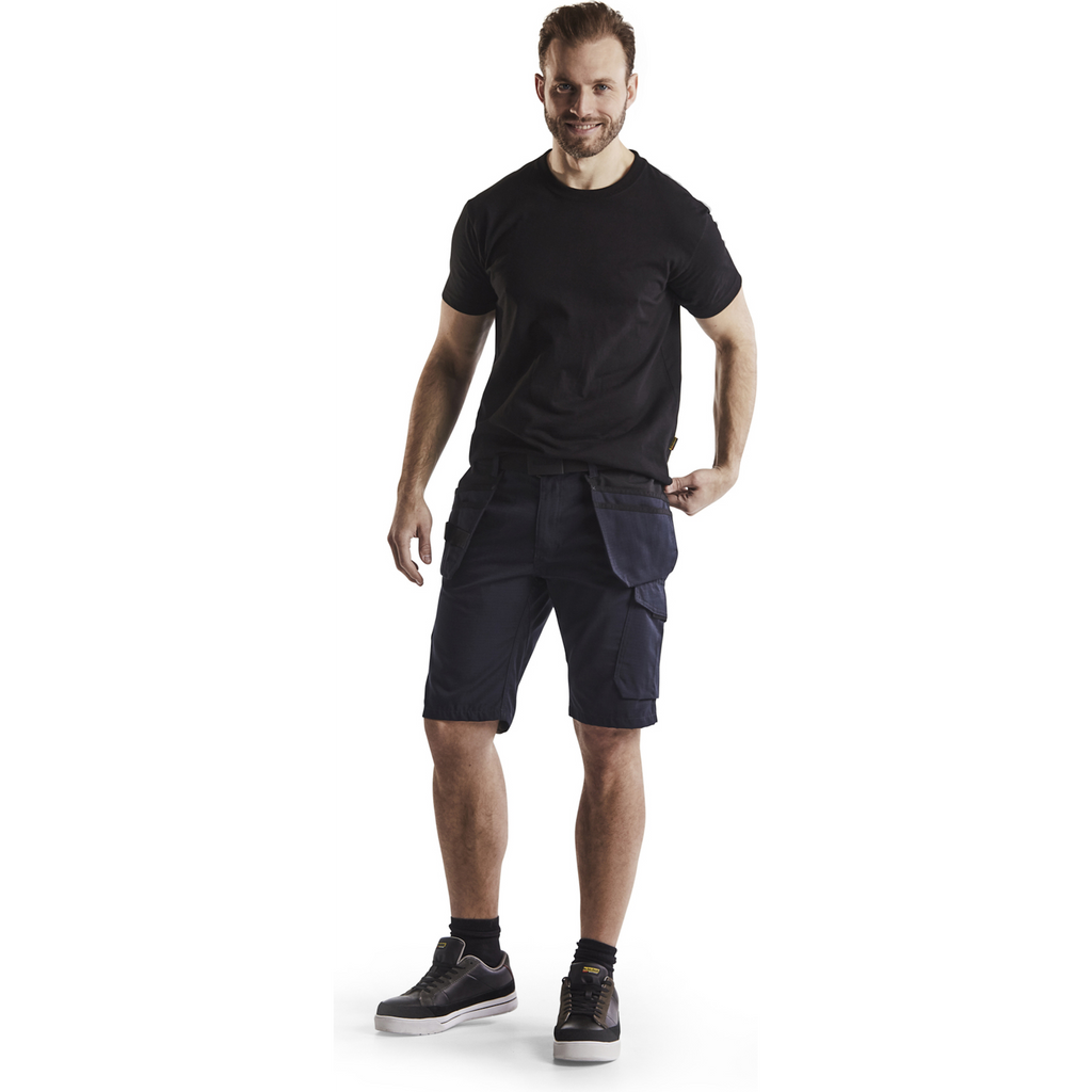 Blaklader Shorts With Nail Pockets, Dark Navy/Black (5)