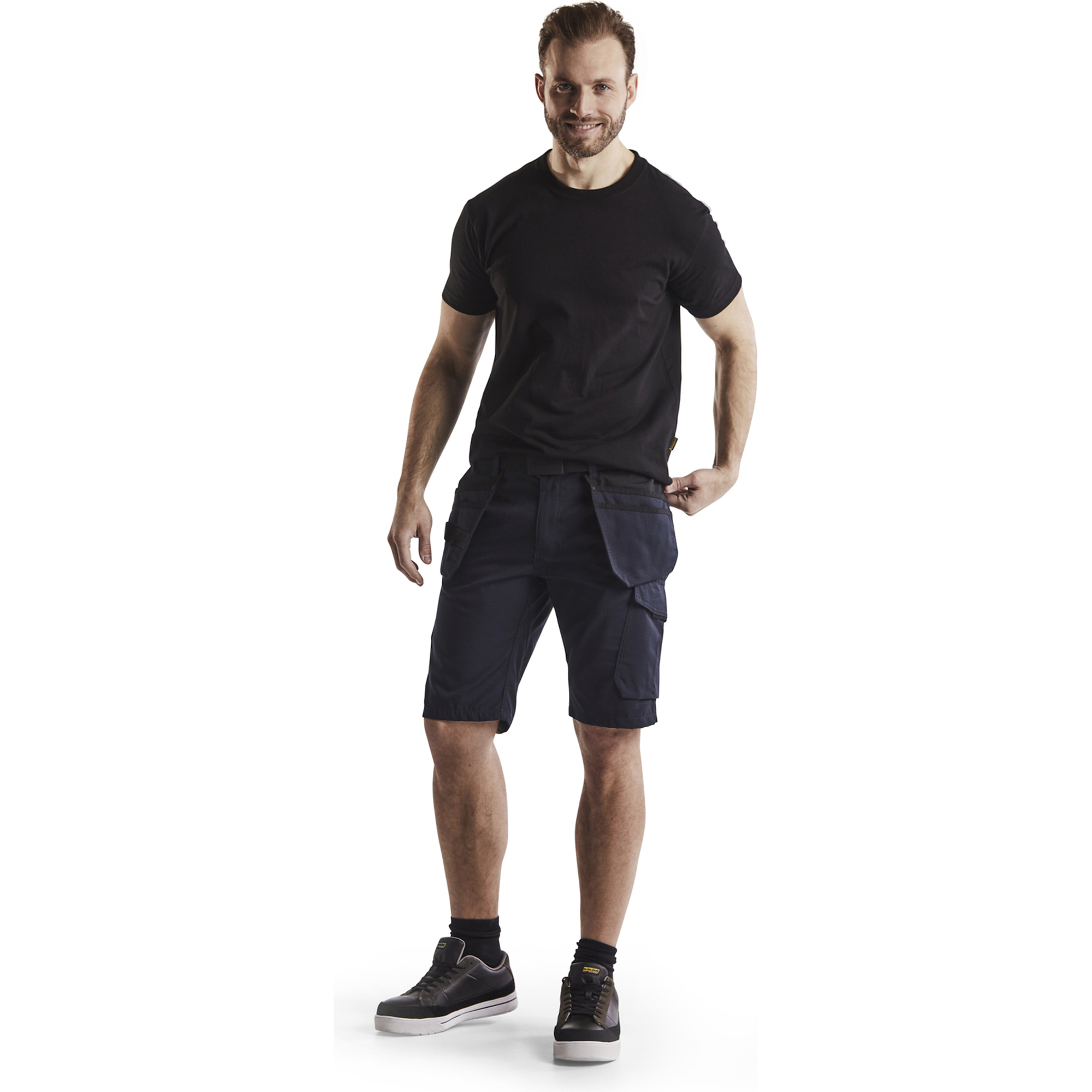 Blaklader Shorts With Nail Pockets, Dark Navy/Black (5)