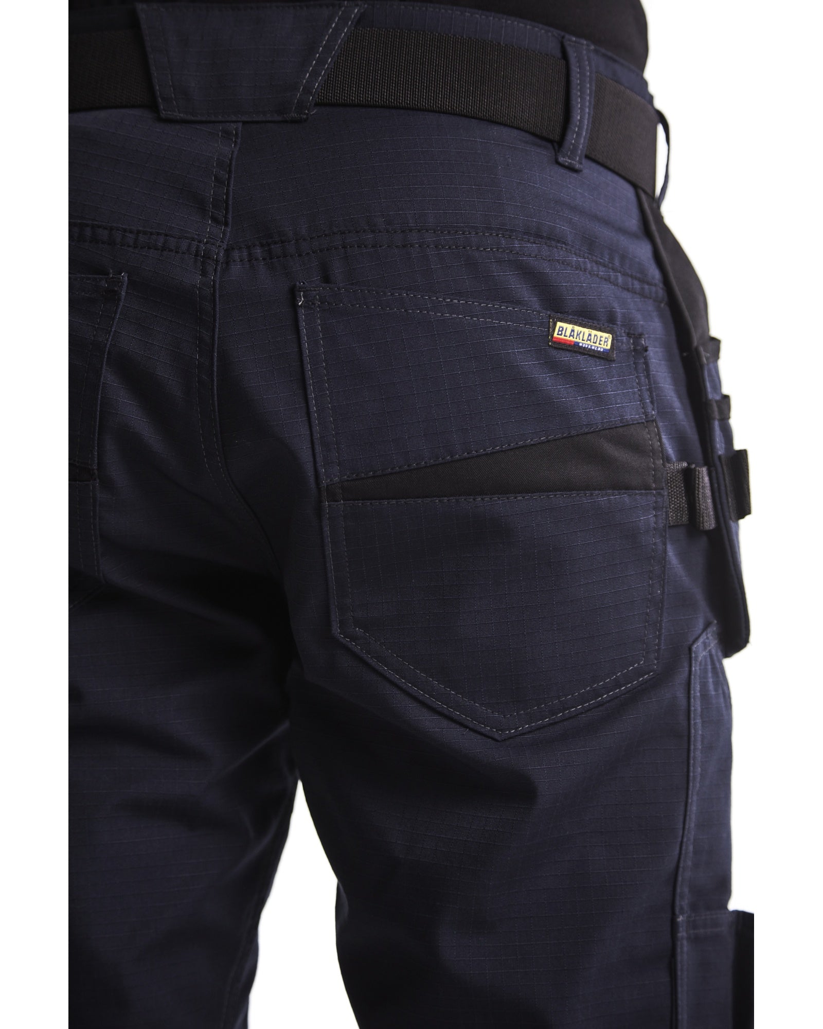 Blaklader Shorts With Nail Pockets, Dark Navy/Black (7)