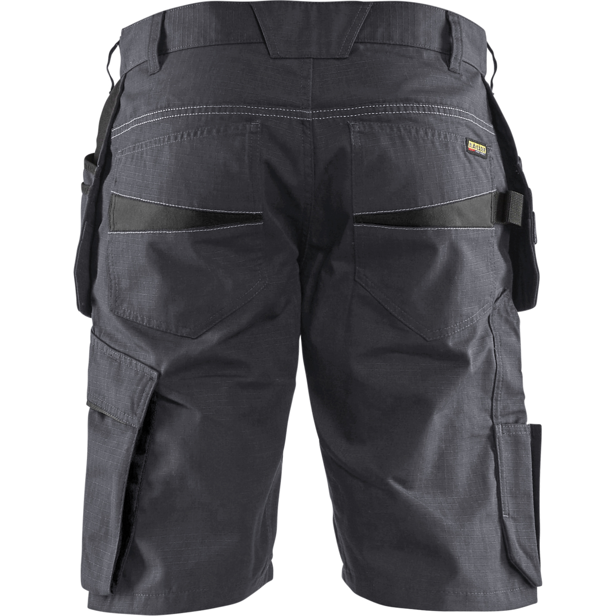 Blaklader Shorts with Nail Pockets, Medium Grey/Black (4)