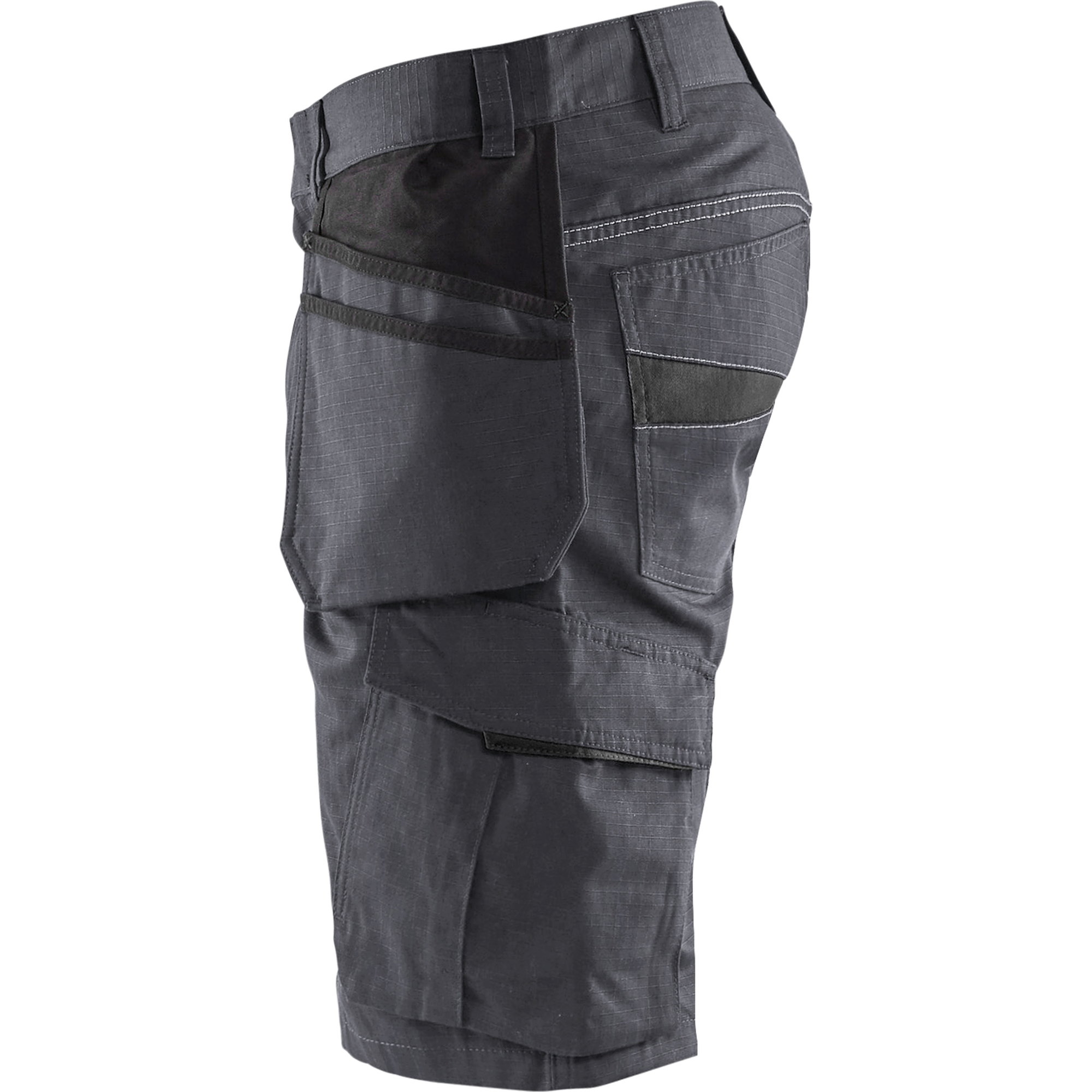 Blaklader Shorts with Nail Pockets, Medium Grey/Black (3)