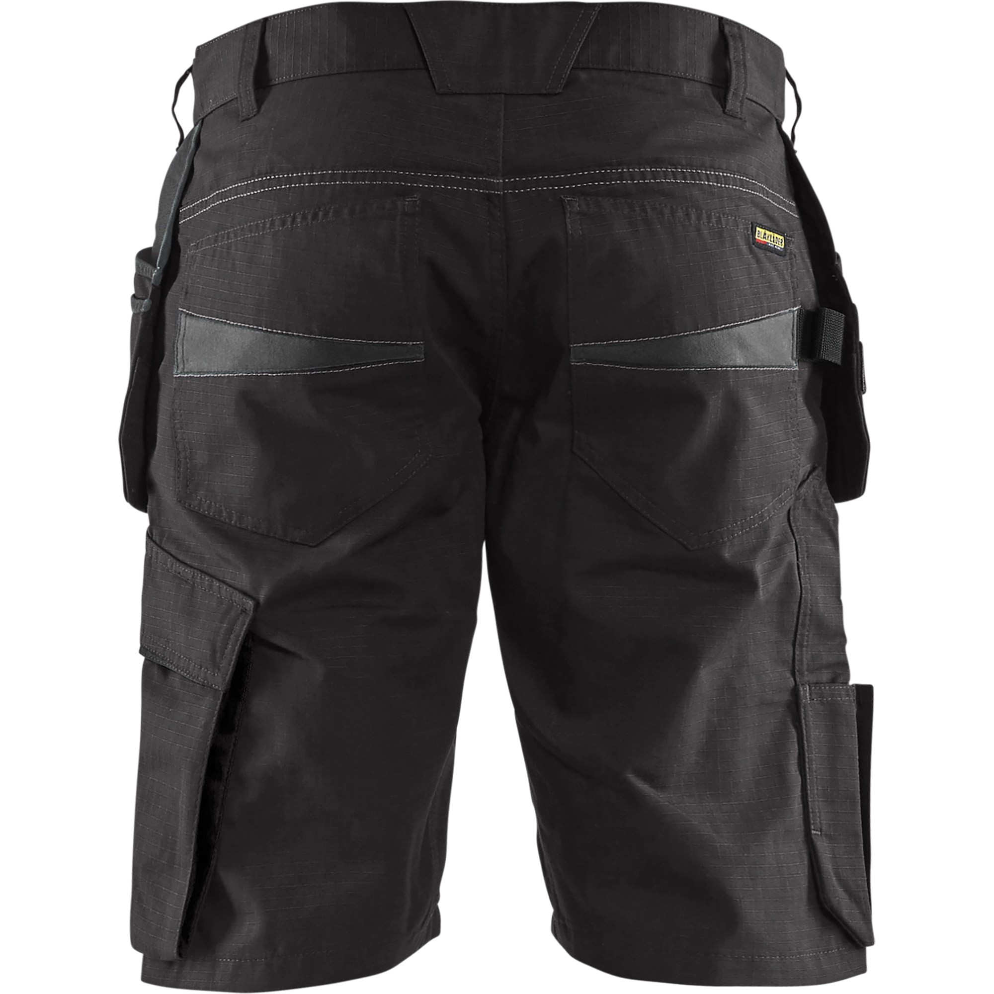 Blaklader Shorts with Nail Pockets, Black/Dark Grey (4)