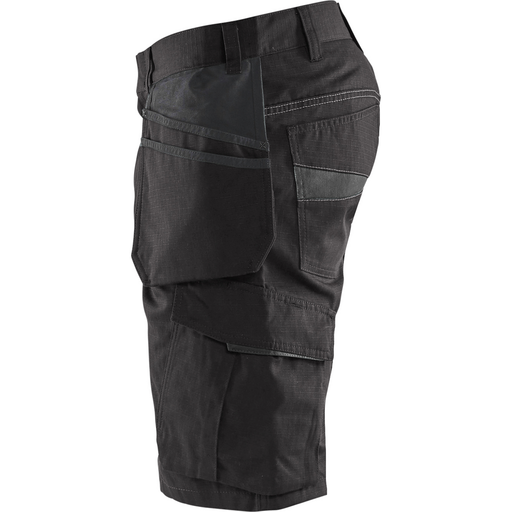 Blaklader Shorts with Nail Pockets, Black/Dark Grey (3)