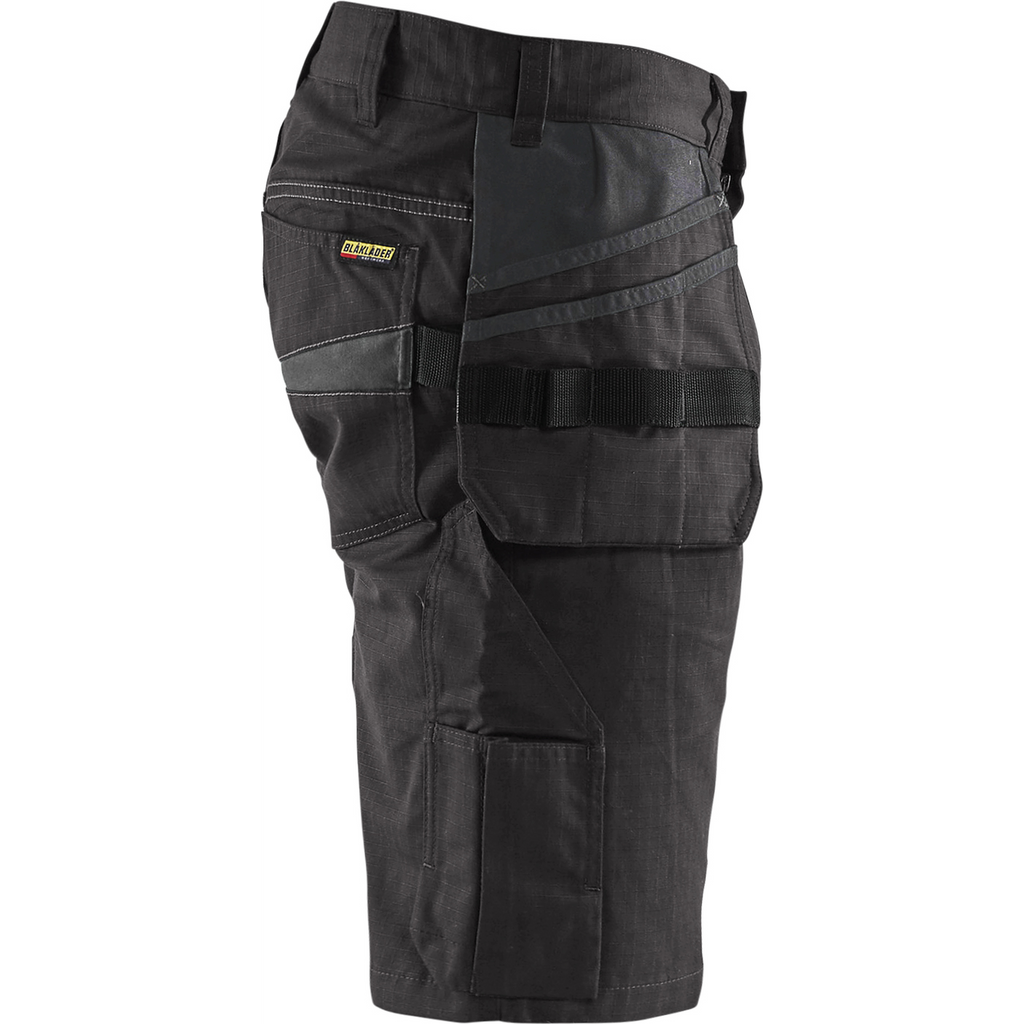 Blaklader Shorts with Nail Pockets, Black/Dark Grey (2)