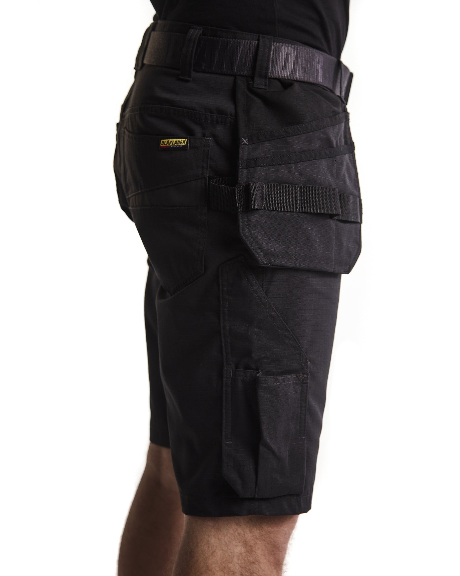 Blaklader Shorts with Nail Pockets, Black/Dark Grey (6)