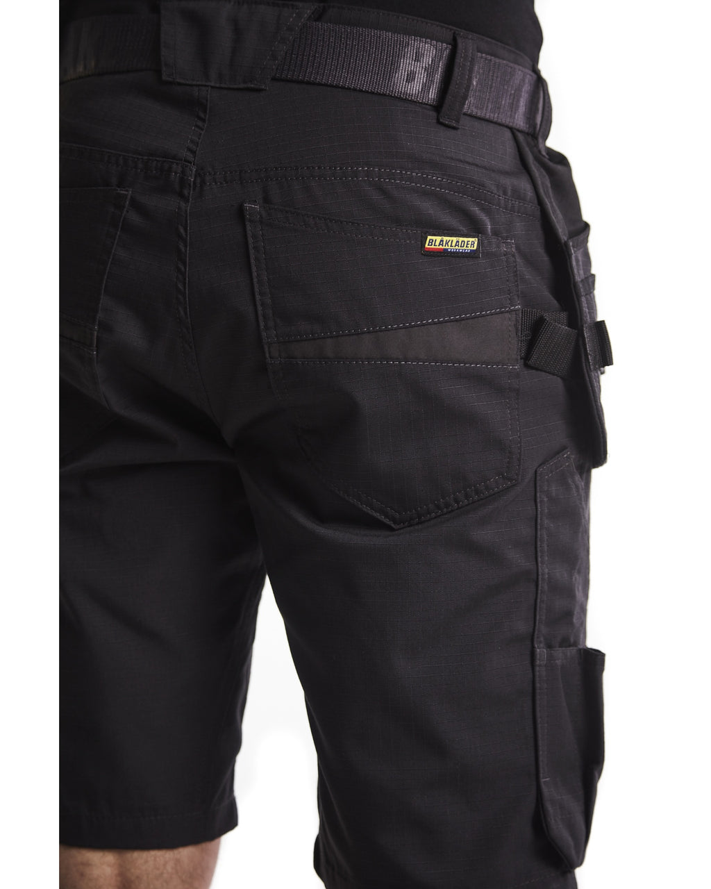 Blaklader Shorts with Nail Pockets, Black/Dark Grey (7)