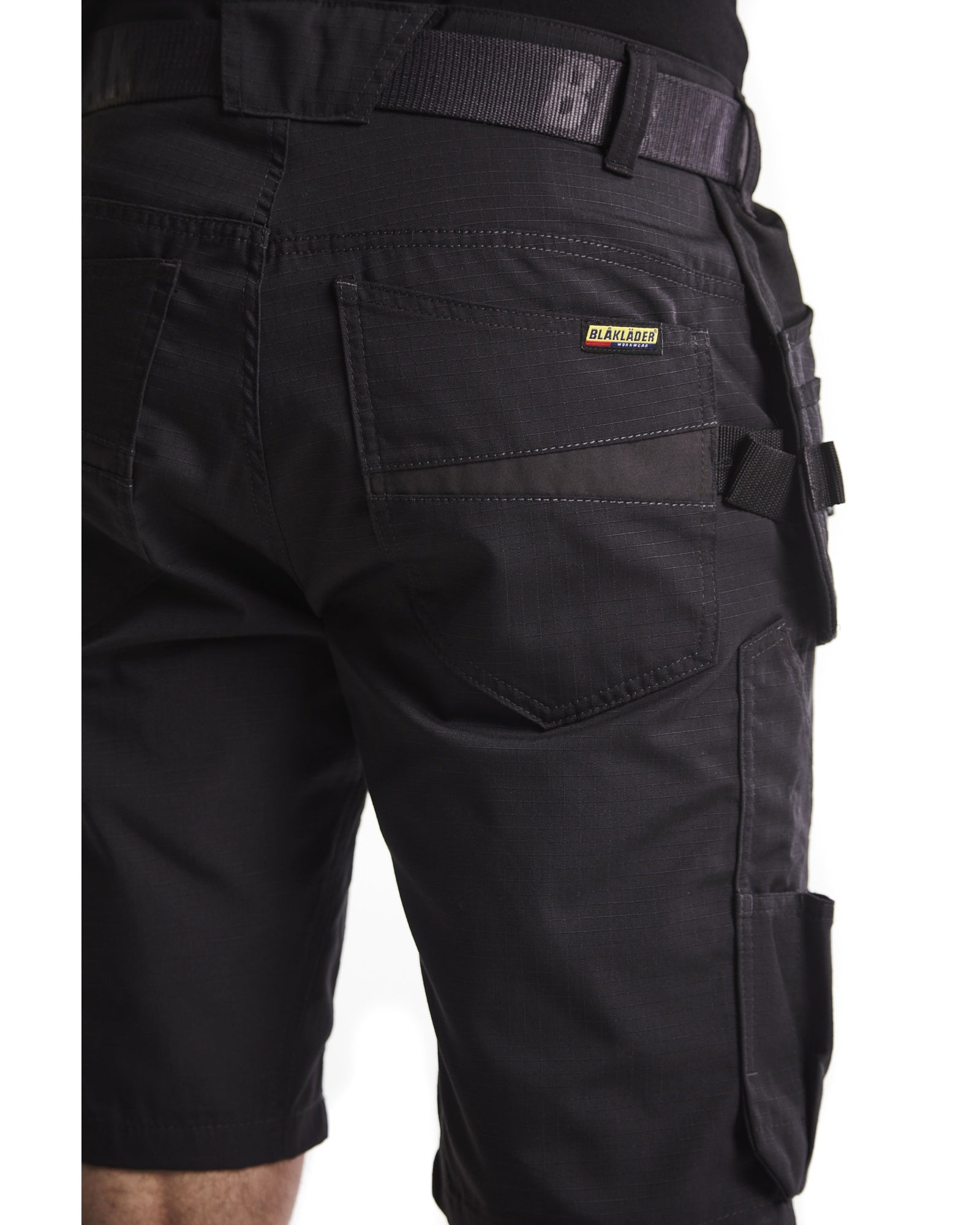 Blaklader Shorts with Nail Pockets, Black/Dark Grey (7)