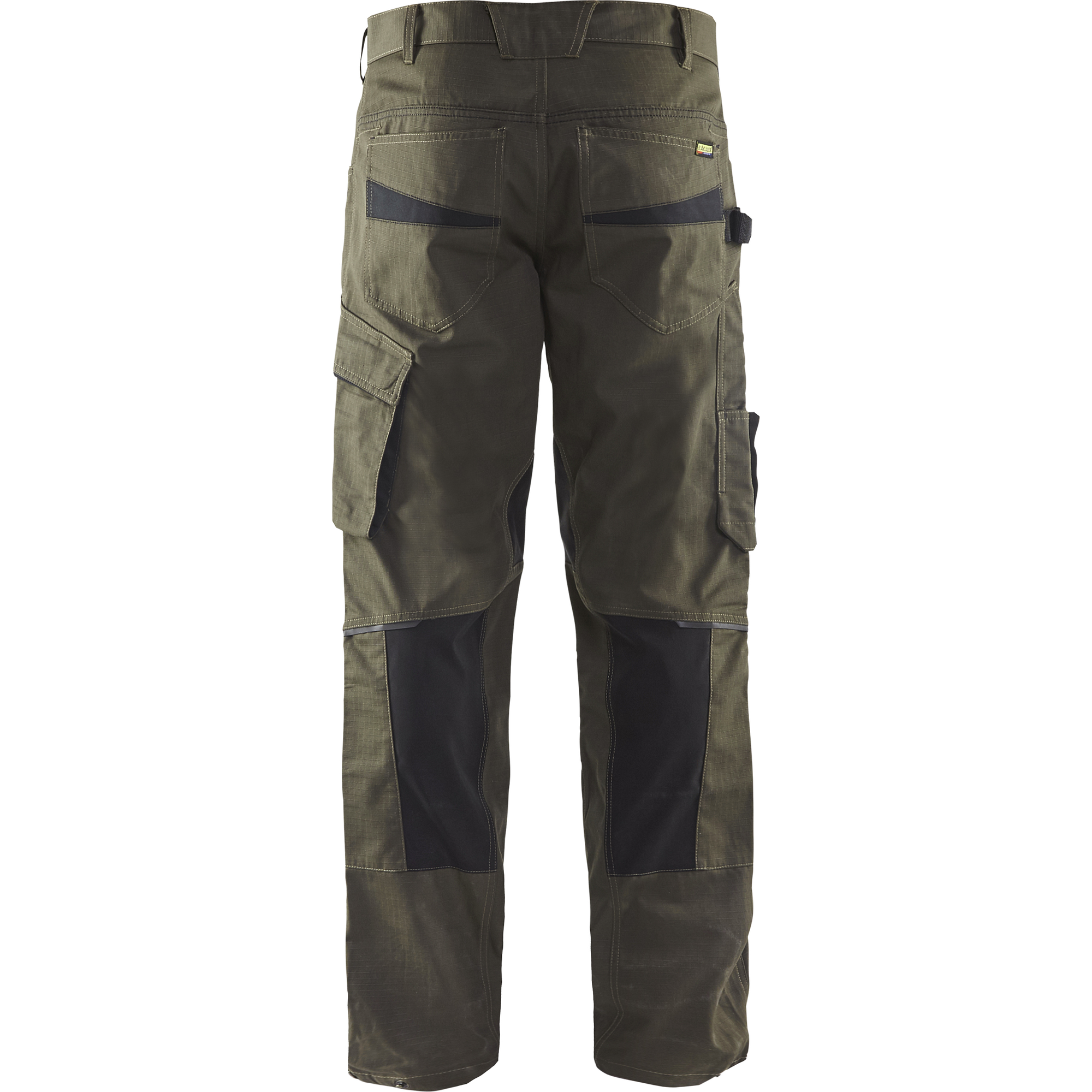 Blaklader Stretch Work Trousers, Dark Olive Green/Black (4)