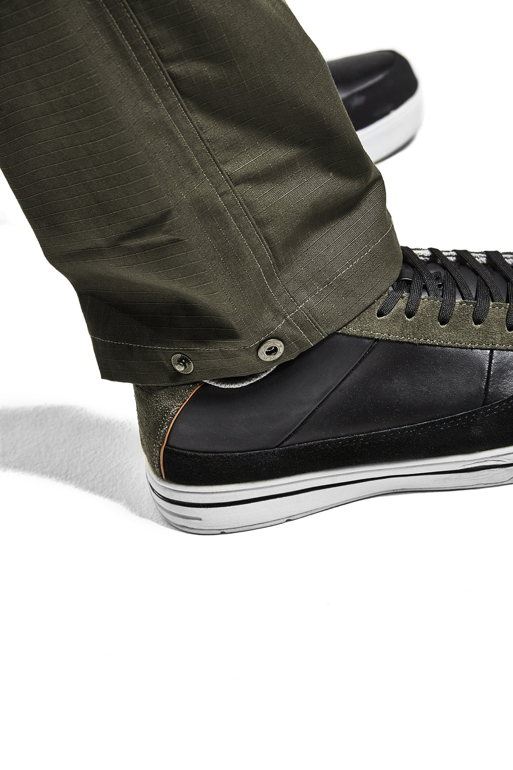 Blaklader Stretch Work Trousers, Dark Olive Green/Black (9)
