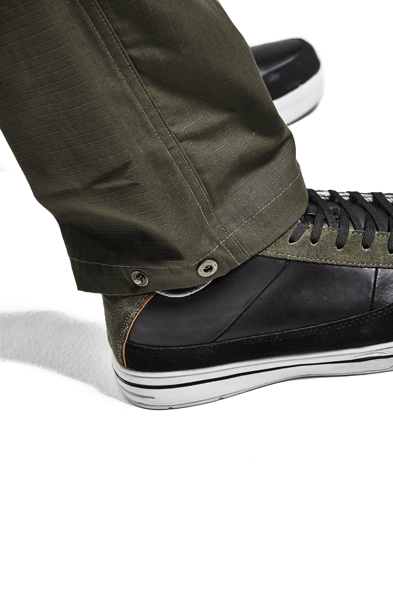 Blaklader Stretch Work Trousers, Dark Olive Green/Black (9)