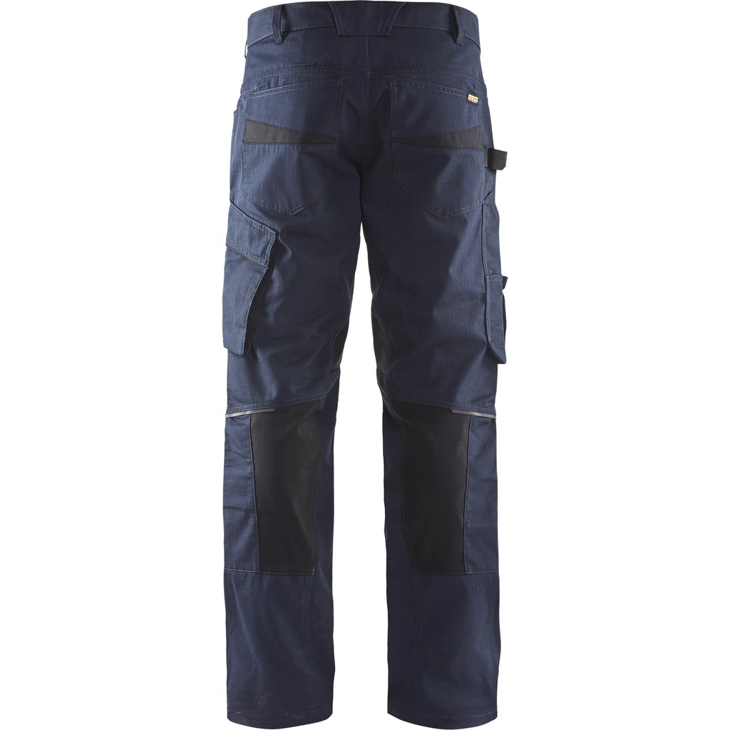 Blaklader Stretch Work Trousers, Dark Navy/Black (4)