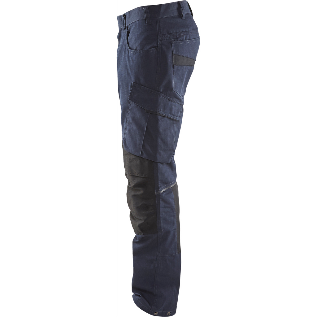 Blaklader Stretch Work Trousers, Dark Navy/Black (3)
