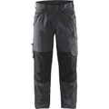 Blaklader Stretch Work Trousers, Mid Grey/Black
