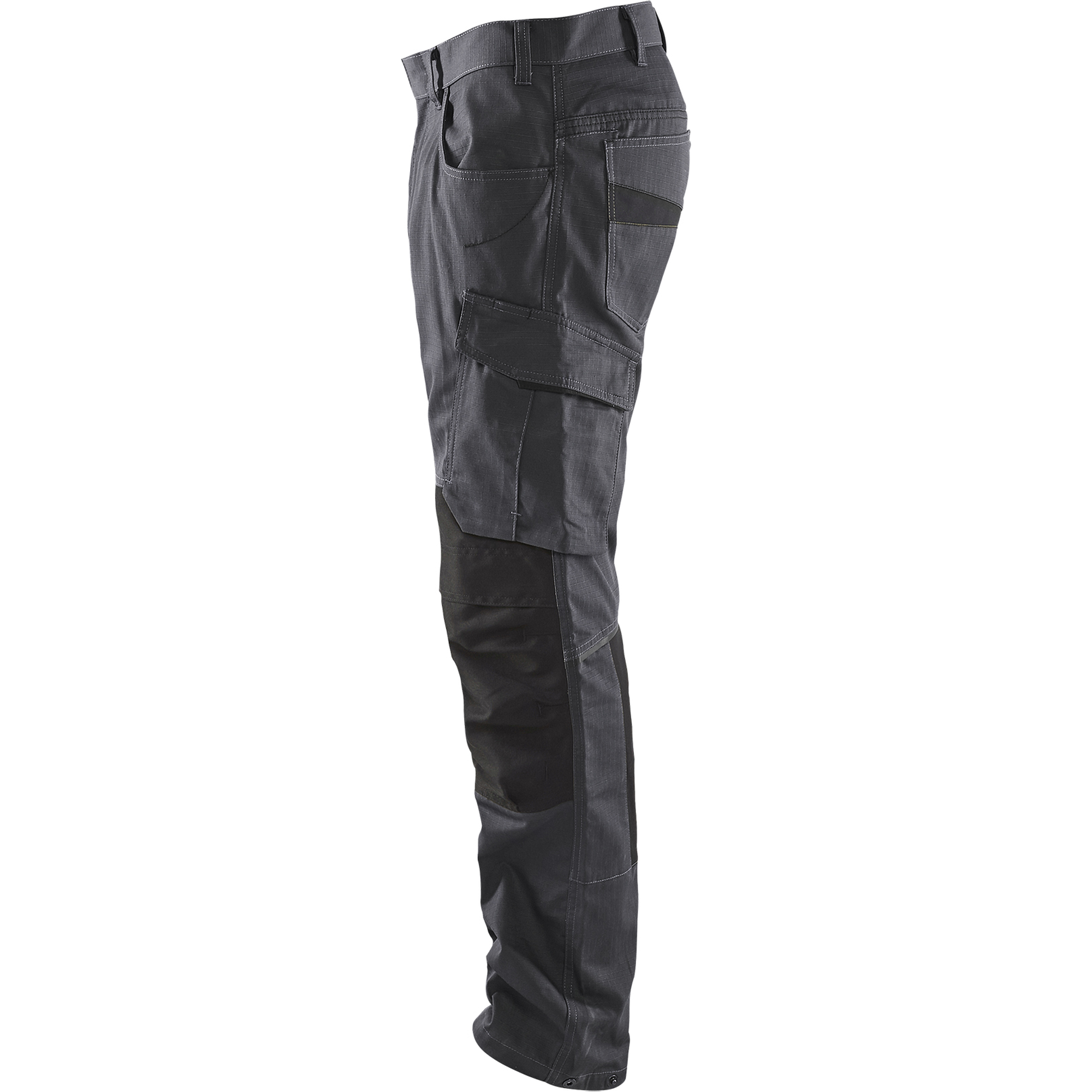 Blaklader Stretch Work Trousers, Mid Grey/Black (3)