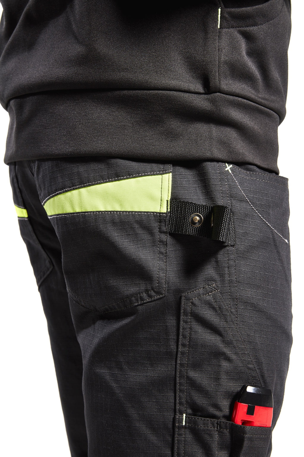 Blaklader Stretch Work Trousers, Black/Yellow (6)