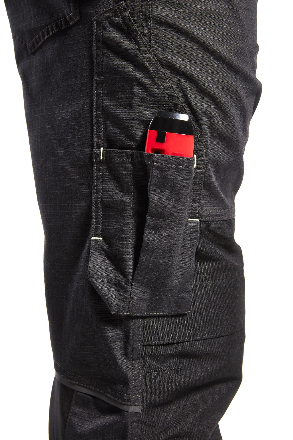 Blaklader Stretch Work Trousers, Black/Yellow (7)