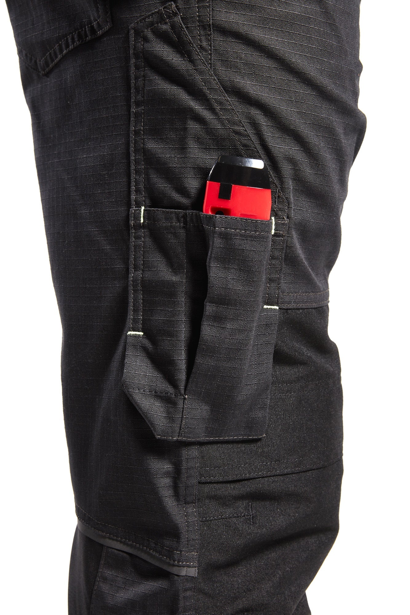 Blaklader Stretch Work Trousers, Black/Yellow (7)