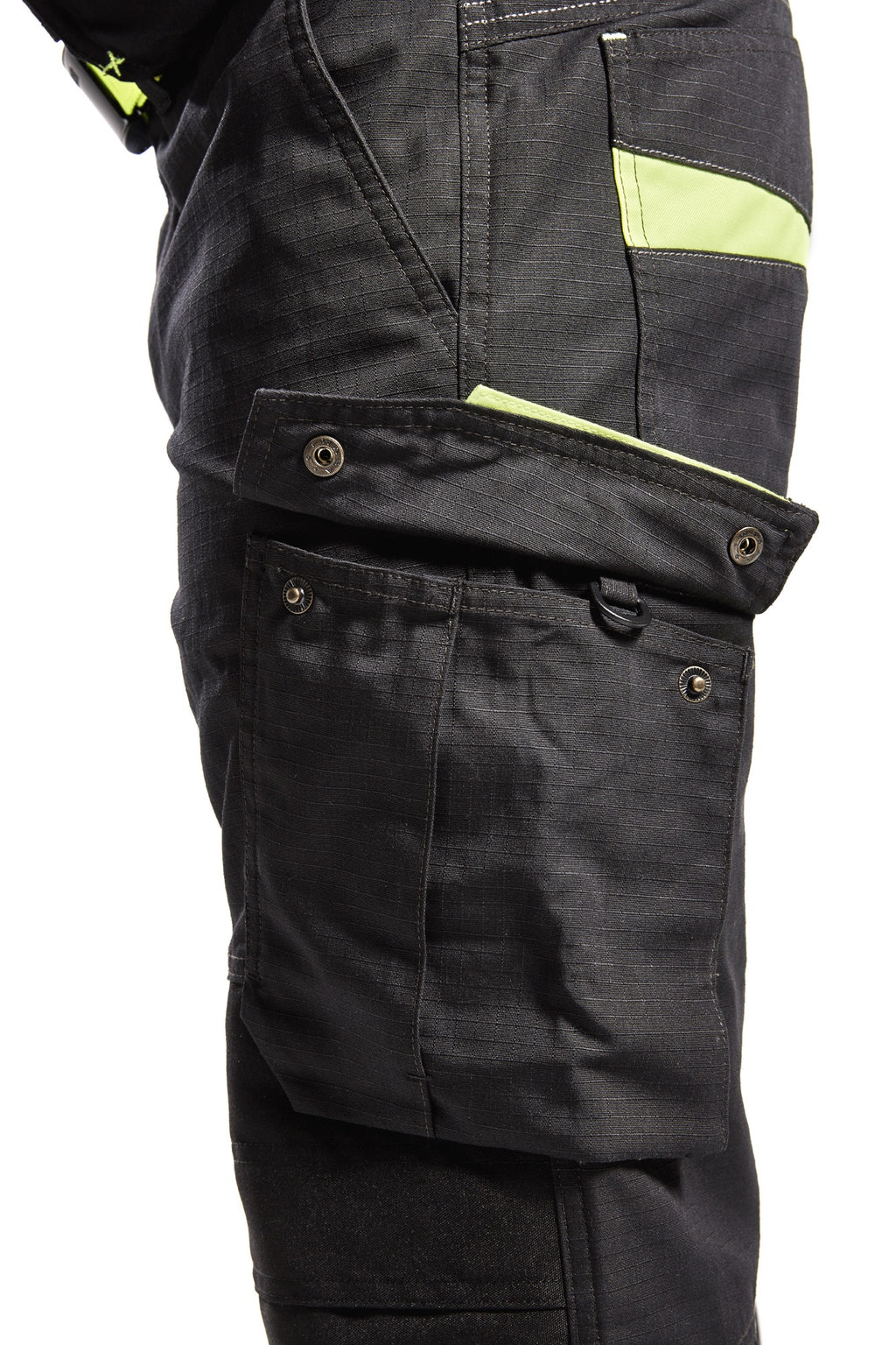 Blaklader Stretch Work Trousers, Black/Yellow (8)