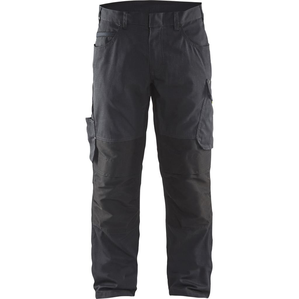 Blaklader Stretch Work Trousers, Black/Dark Grey