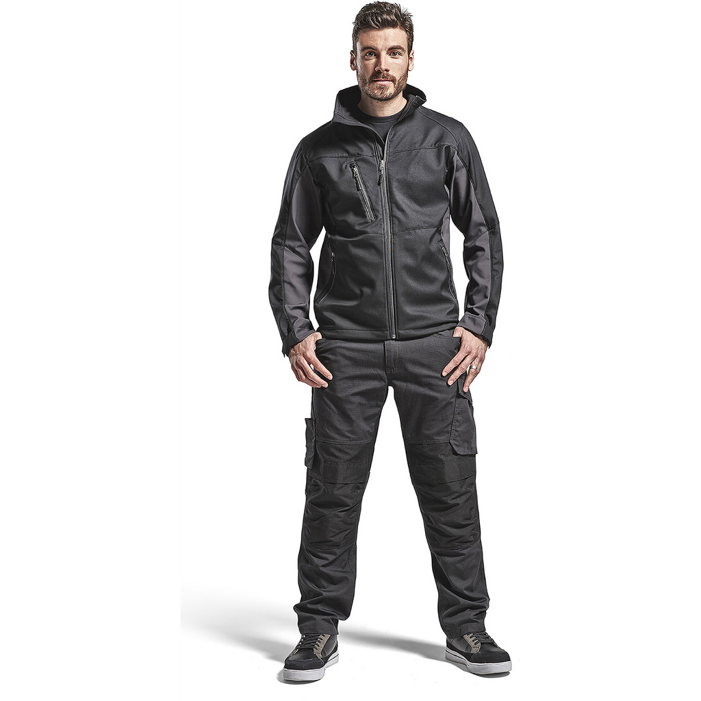 Blaklader Stretch Work Trousers, Black/Dark Grey (5)